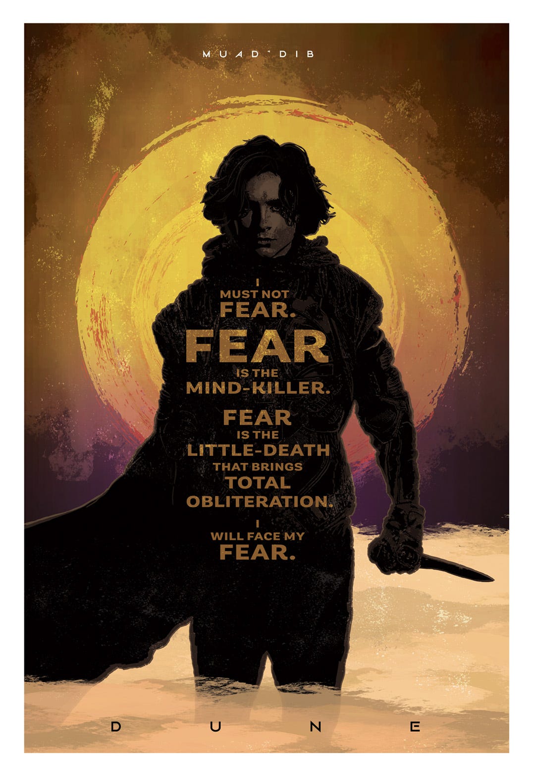Dune - Fear Is The Mind-Killer | PosterSpy