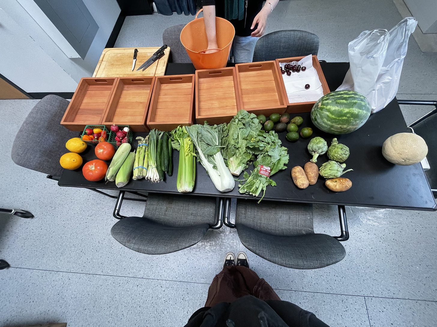 Through community partnerships, the Oceanside Library’s Lunch at the Library program serves healthy meals including fruits and vegetables. Courtesy photo