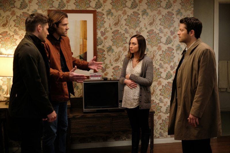 courtney ford with jensen ackles padalecki supernatural movie tv tech geeks