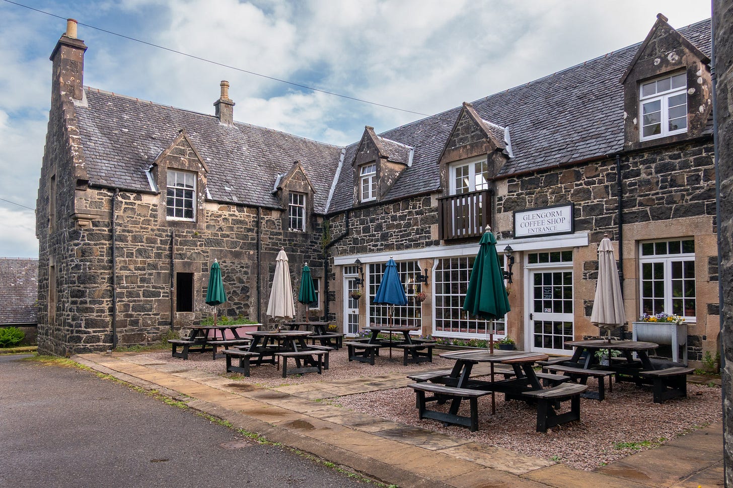 Glengorm Coffee Shop © Felicity Martin
