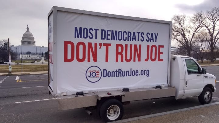 don't run joe. truck