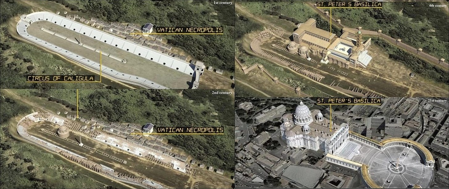 The Transformation of the Vatican Hill: From Roman Necropolis to St.  Peter's Basilica