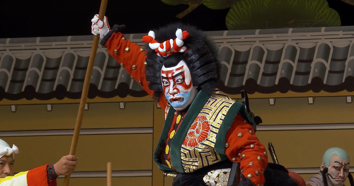Kabuki: Inside the Japanese artform with its biggest star, Ebizo - 60  Minutes - CBS News
