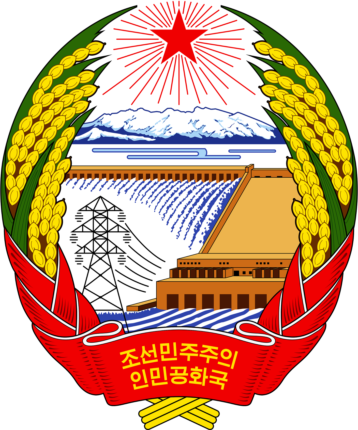 Emblem of North Korea (1993–present)