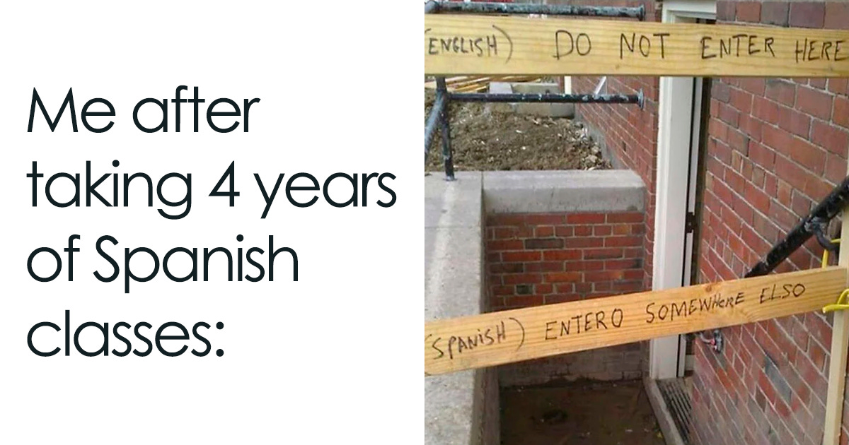 after years of spanish class