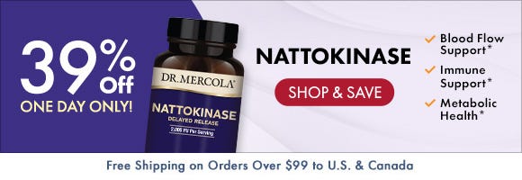 Get 39% Off on Nattokinase