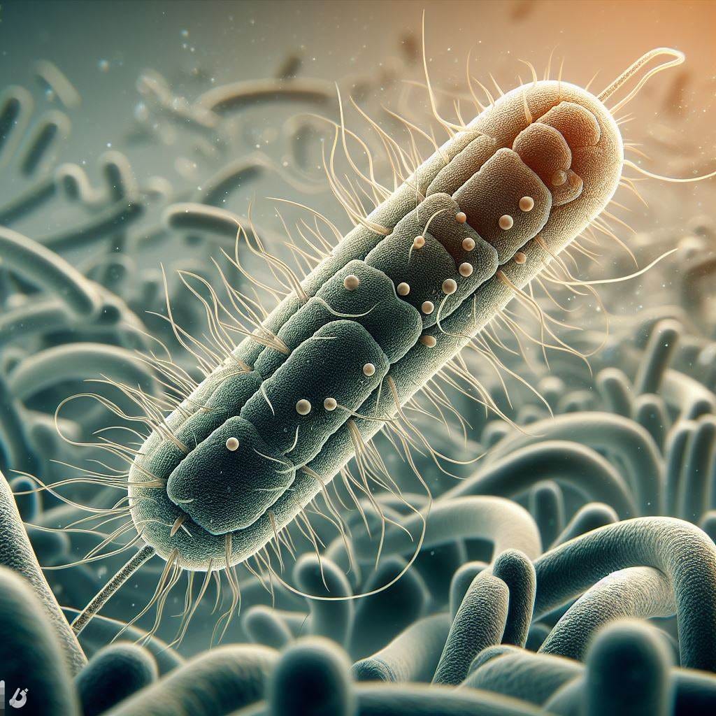 stylized representation of agrobacterium tumefaciens
