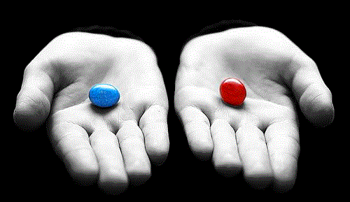 The "Blue Pill/ Red Pill" Scene and What It Means