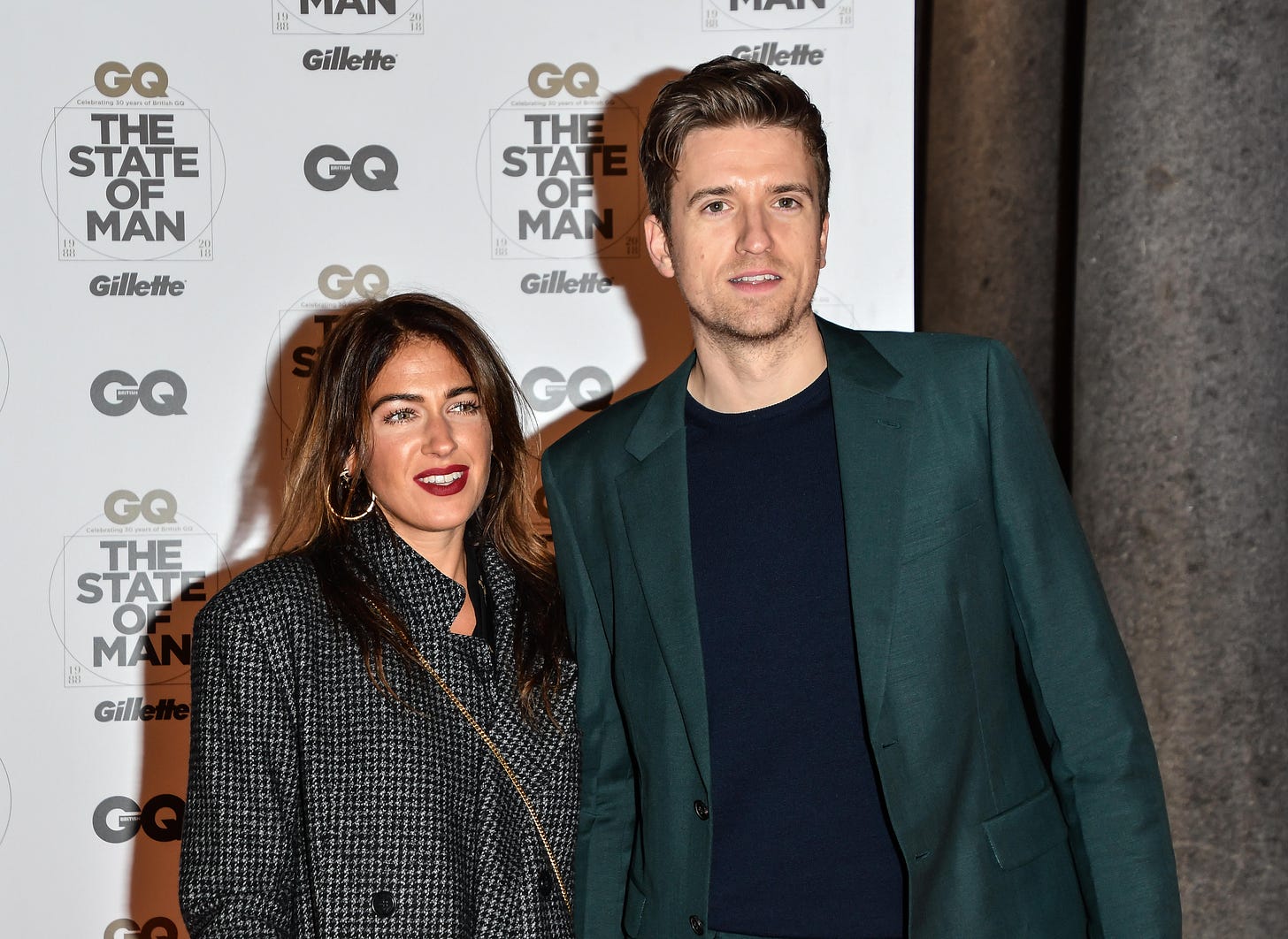 Bella Mackie with Radio 1 presenter husband Greg James