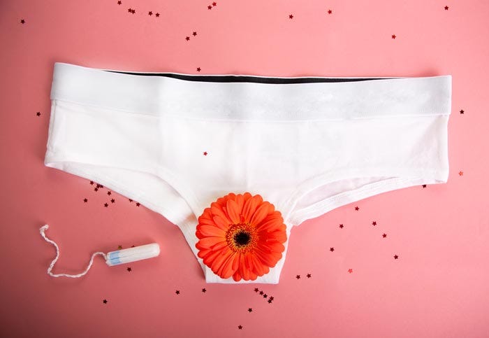 underwear flower