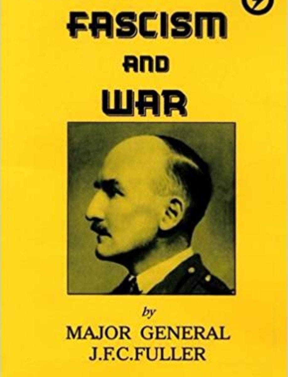 Occult connection: JFC Fuller was Oswalds right hand man. Fuller had an occultist side that oddly mixed with his military side. He was an early disciple of occultist Aleister Crowley.  http://zeroequalstwo.net/51st-anniversary-of-the-death-of-j-f-c-fuller/