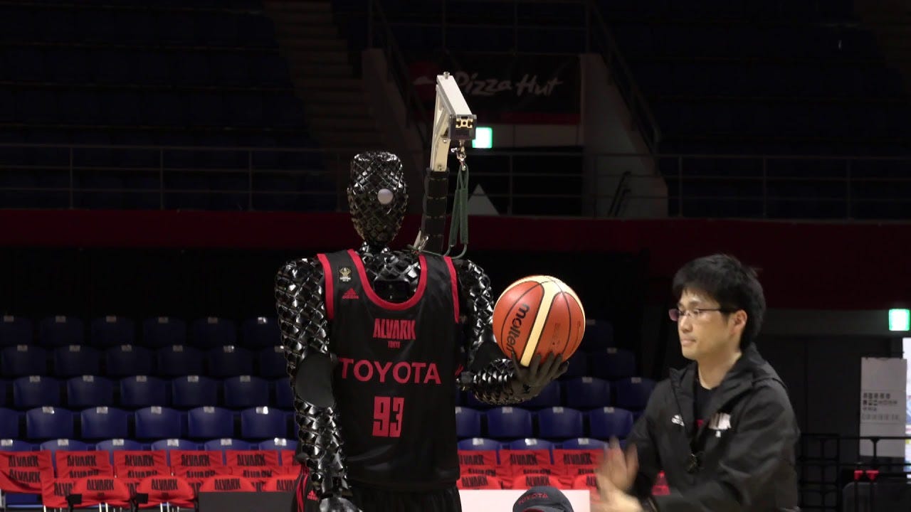 The Development Diary of CUE, the AI Basketball Robot | Corporate | Global  Newsroom | Toyota Motor Corporation Official Global Website