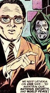 Doom and Kissinger. | Marvel villains, Geek culture, Super villains