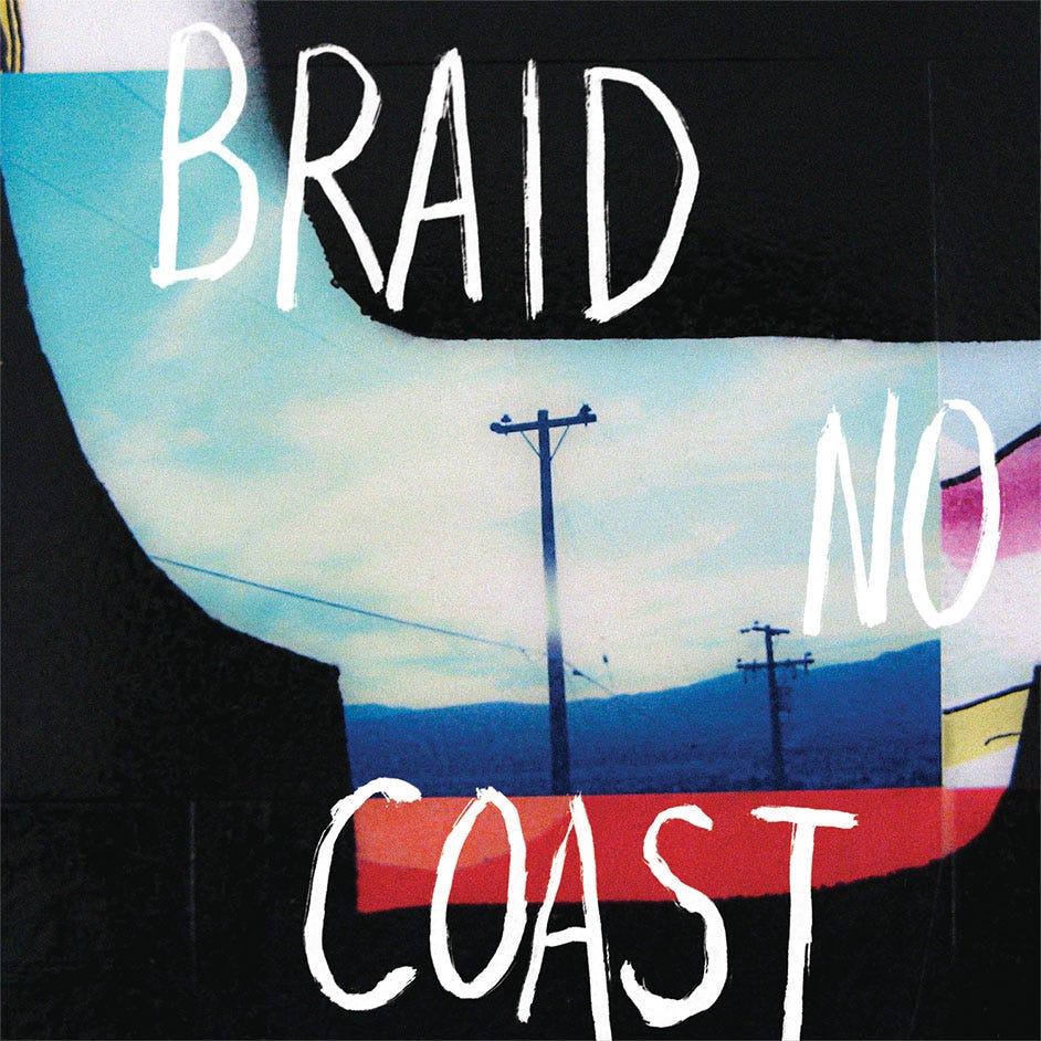 Product shots of Braid - No Coast