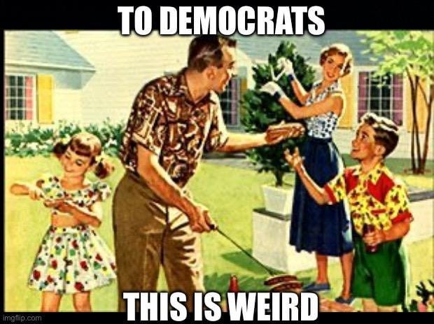 r/ConservativeMemes - Weird in a Democrat’s mind