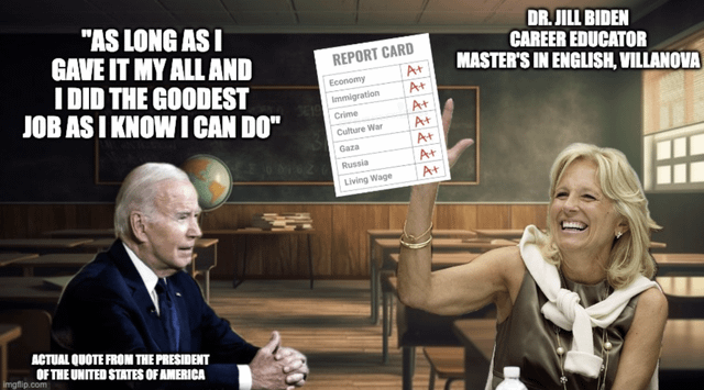 r/ConservativeMemes - Joe's report card