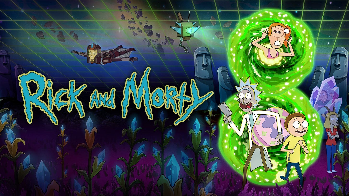 Rick and Morty Season 8 Review | Double Take TV Newsletter | Jenni Cullen
