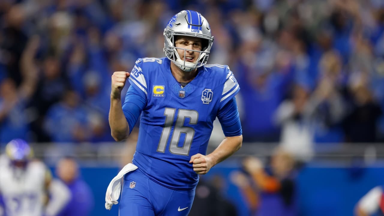 QB Jared Goff on beating his former team to secure Lions first playoff win  in 32 years: 'It's about our team'