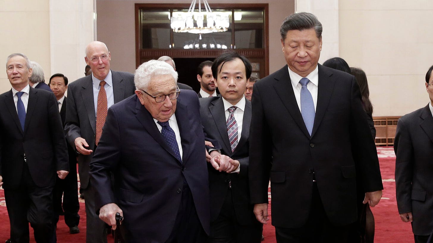 Kissinger Meets Top Officials in China and Gets a Warm Greeting - The New  York Times