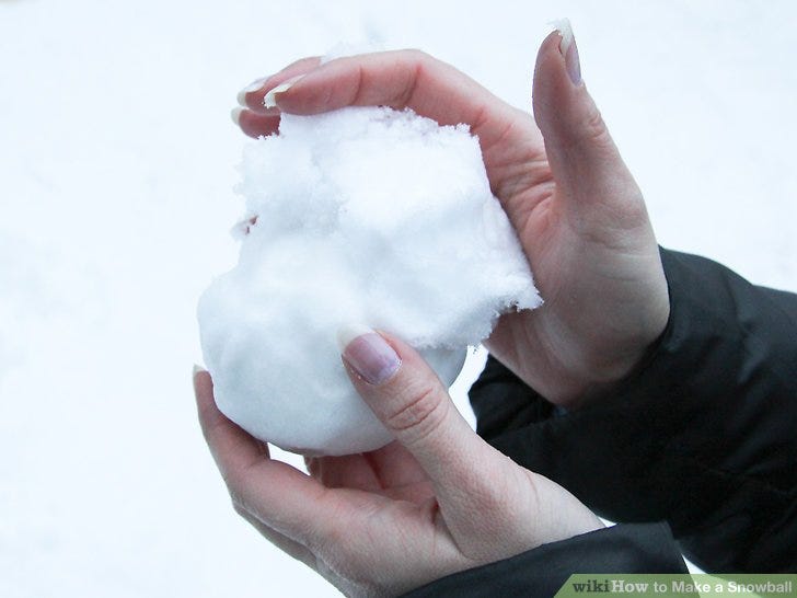 3 Ways to Make a Snowball - wikiHow