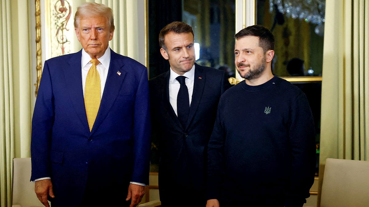 zelenskyy trump and macron