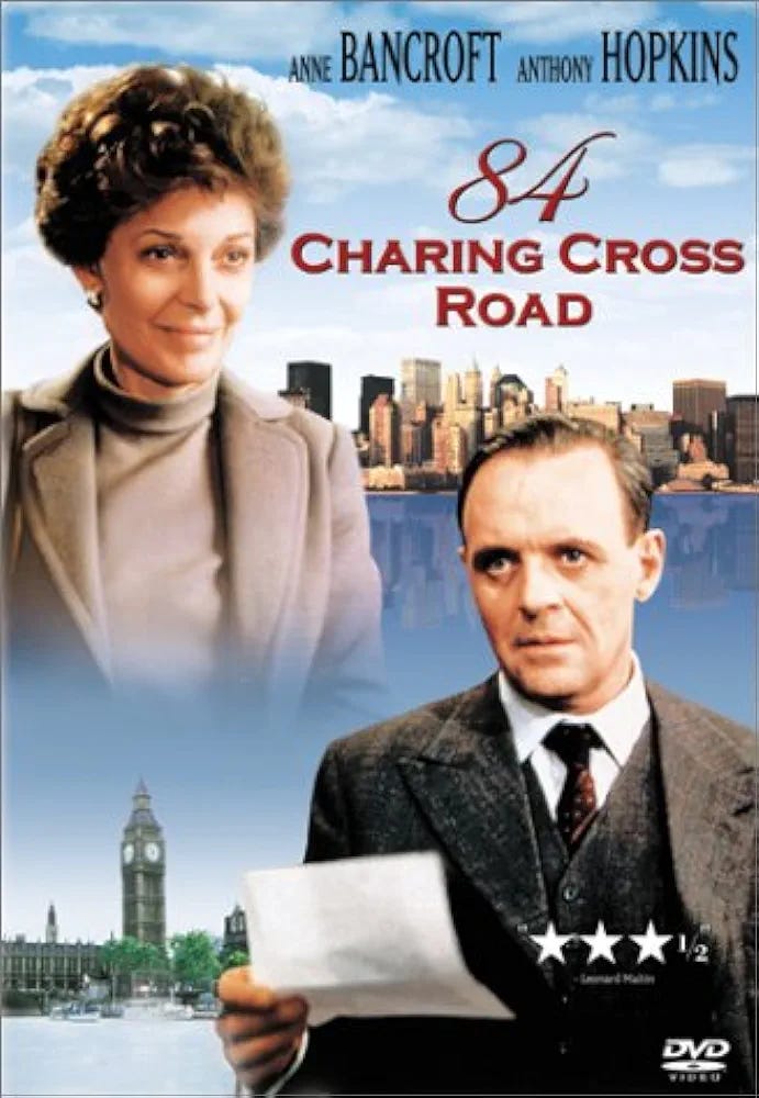 84 Charing Cross Road : Anne Bancroft, Anthony Hopkins, Judi Dench: Movies  & TV - Amazon.com