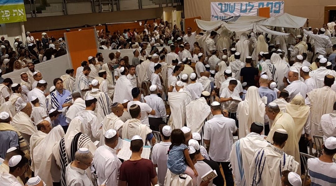 Some 68,000 secular and religious Israelis to pray together on Yom Kippur |  The Times of Israel