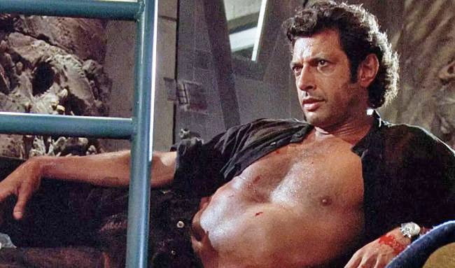 Jeff Goldblum's 'Jurassic Park's Shirtless Scene Is Finally Explained