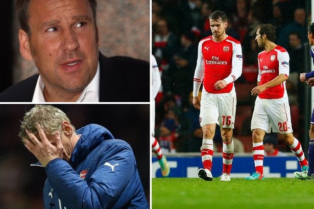 Paul Merson Wenger should be sacked if Arsenal lose the title race  2016 images