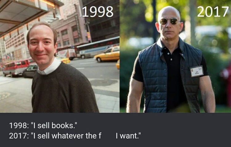 Jeff Bezos Meme Shows How Much He's Changed