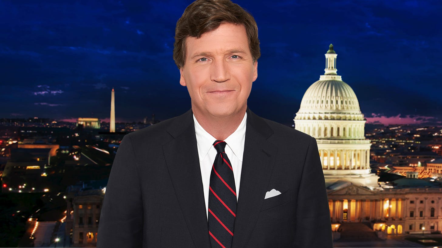 Tucker Carlson Tonight | Watch Weeknights at 8/7pm c on FOX