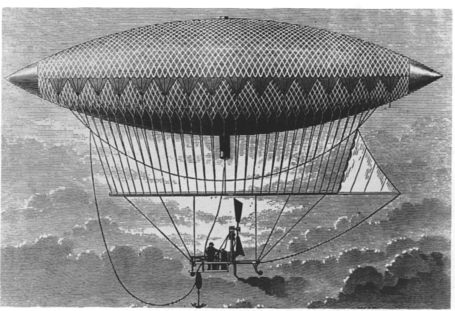 The First Powered Airship | The Greatest Moments in Flight | Space