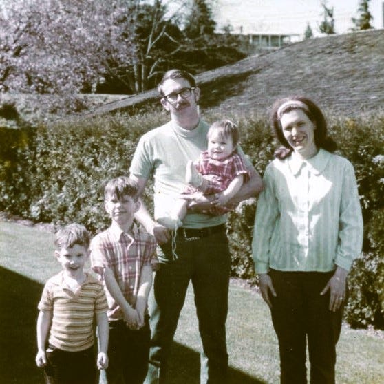 Koke family circa 1970
