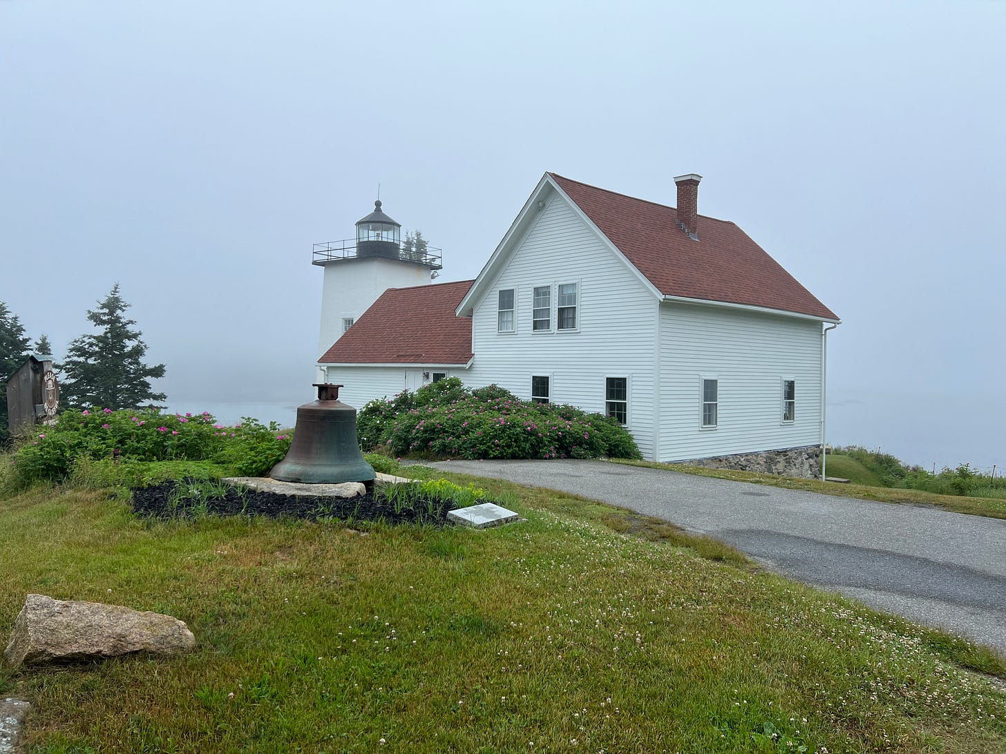 Swan's Island, Maine, lighthouse