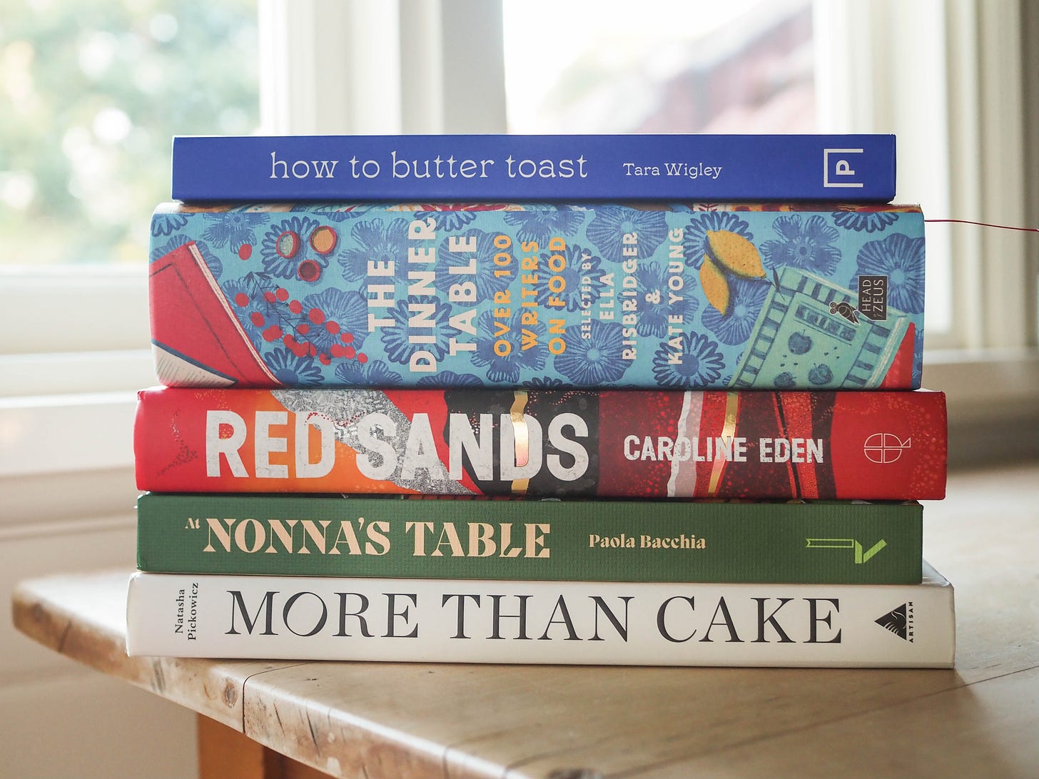 Recent Cookbooks on my Shelf