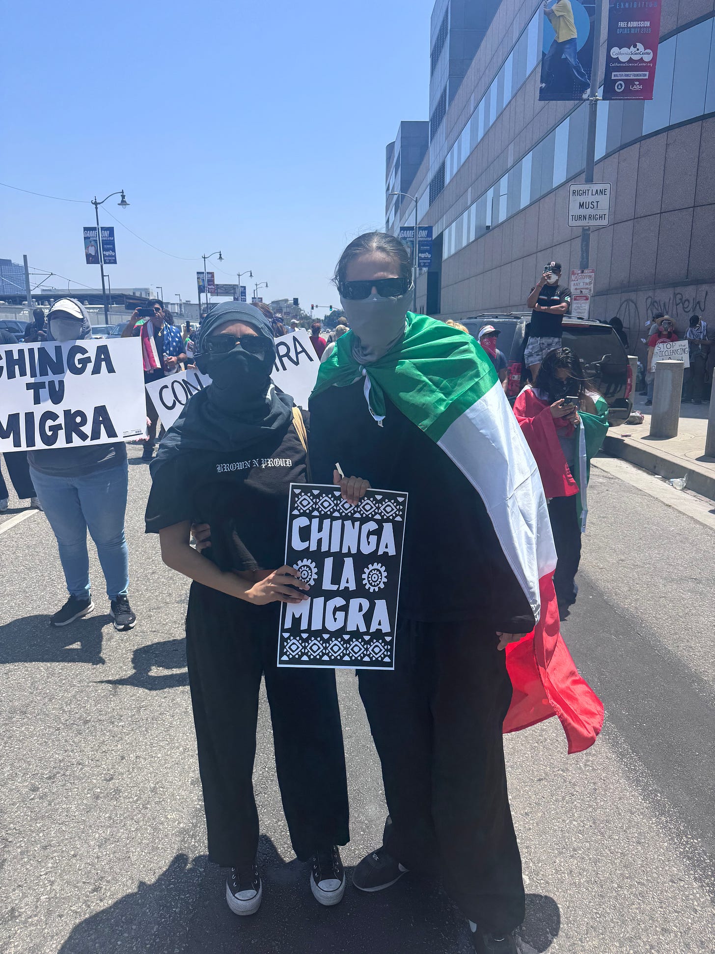 Protestors