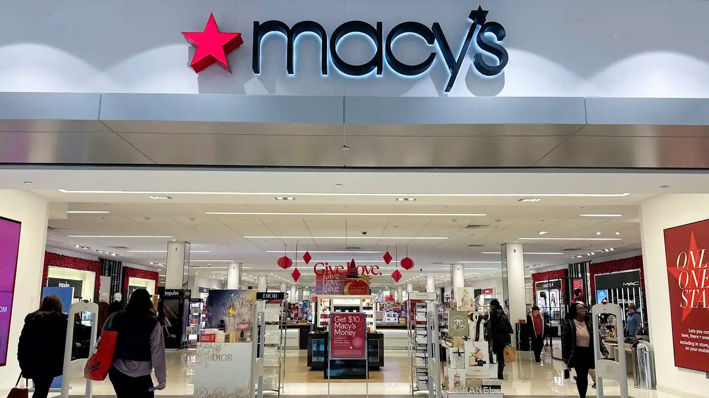 Macy's to close 150 stores as sales slip, pivots to luxury at  Bloomingdale's and Blue Mercury | MPR News