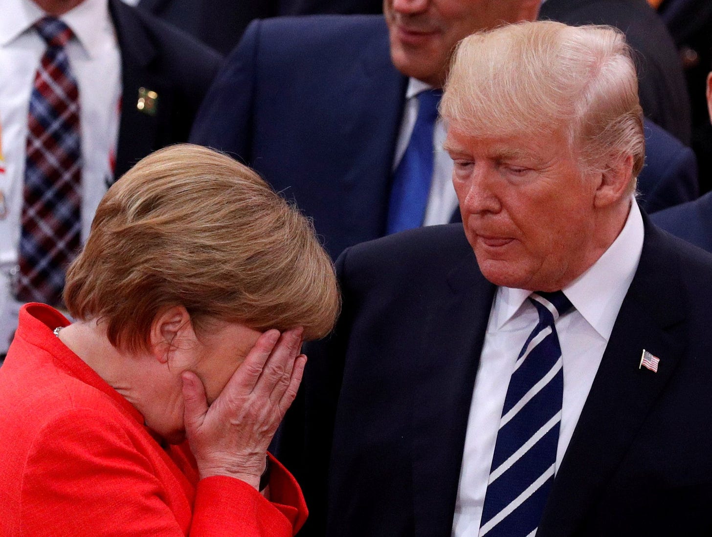 Merkel: Trump 'Even Made a Contribution' on Climate Change Discussion ...