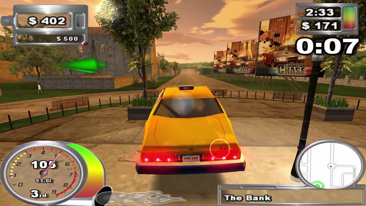Super Taxi Driver 2006 - Walkthrough - Missions 1 to 5 - YouTube