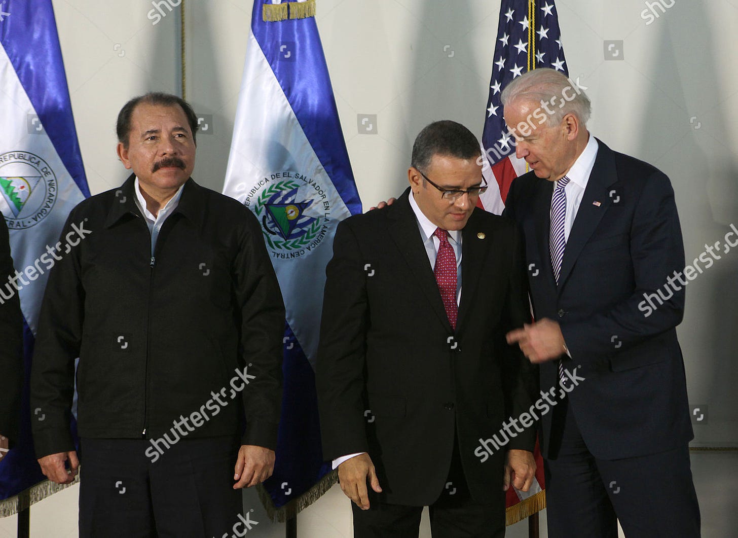 Joe Biden Daniel Ortega Mauricio Funes Editorial Stock Photo - Stock Image  | Shutterstock