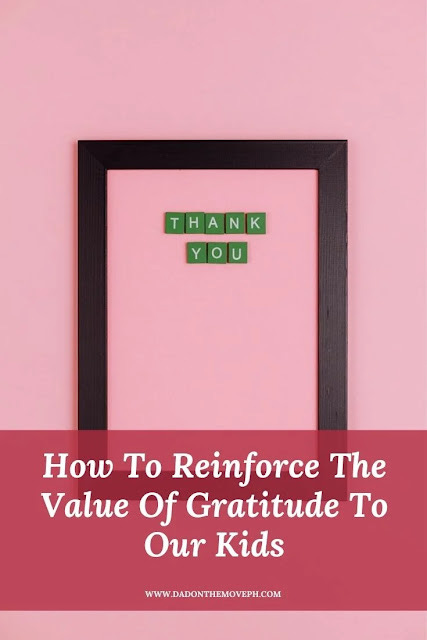 Reinforcing the value of gratitude in children