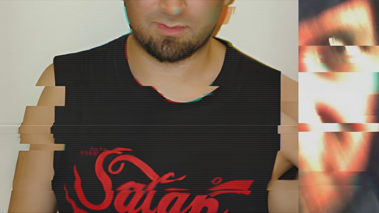 photo of Andy Horwitz in t shirt saying "Satan"