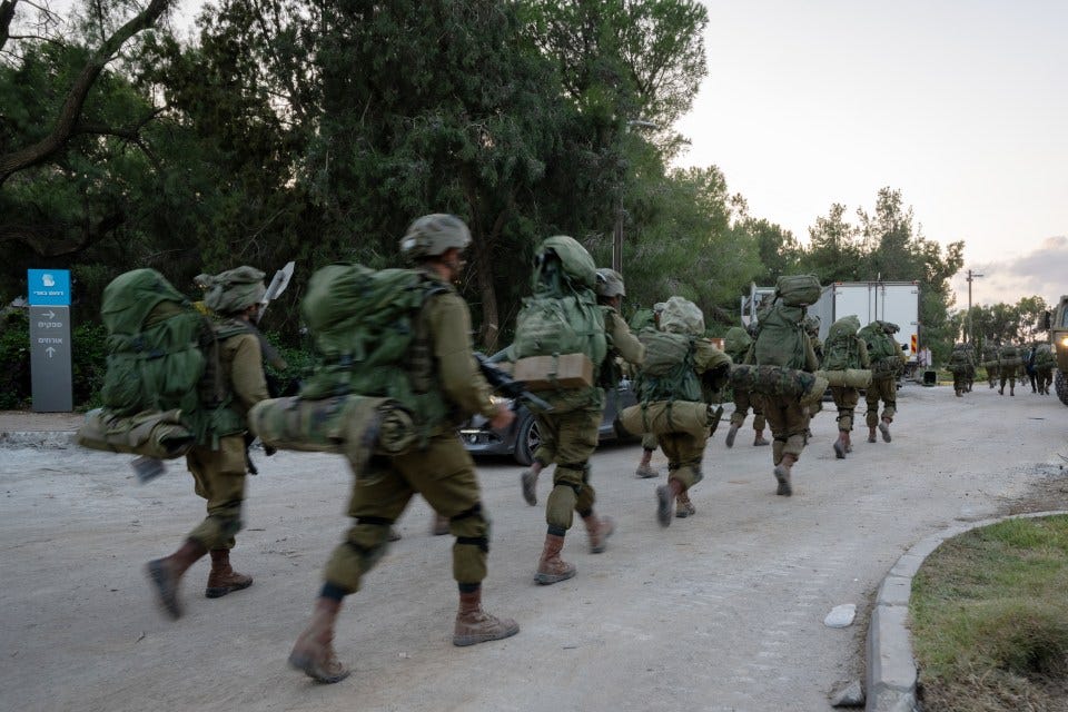 Israel now has boots on the ground