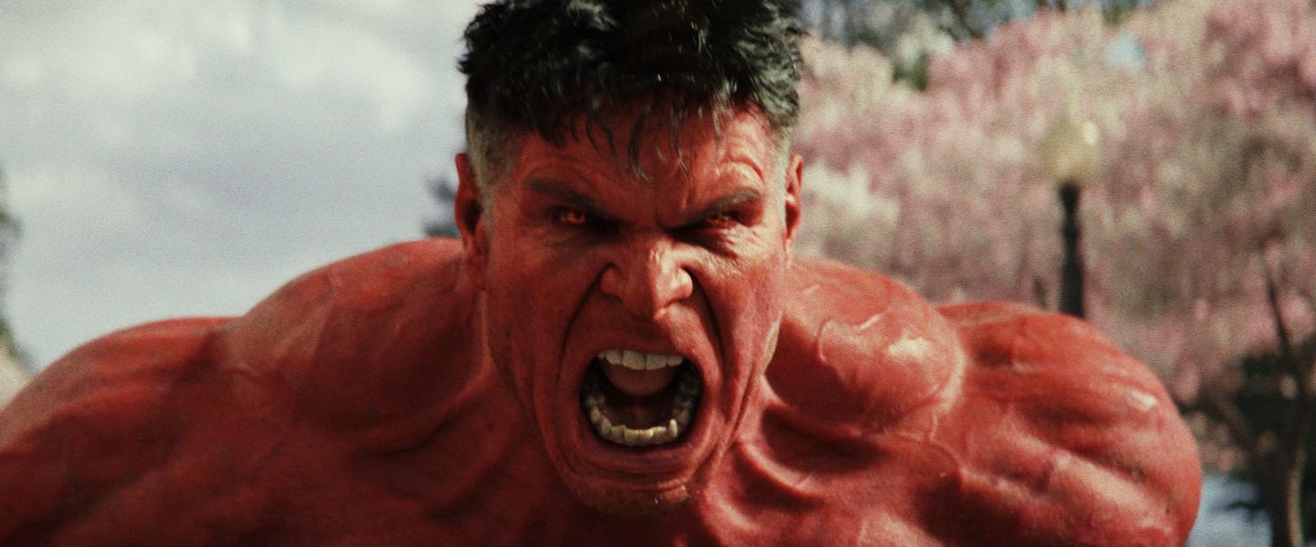 Harrison Ford as Red Hulk in Captain America: Brave New World