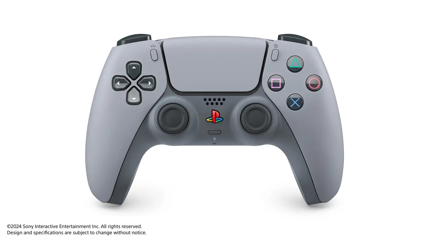 PS5 controller for the 30th anniversary