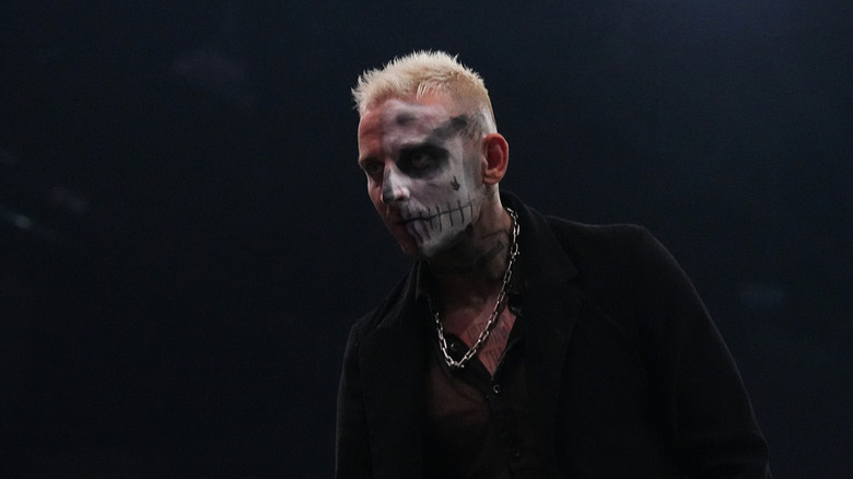 Darby Allin with face paint