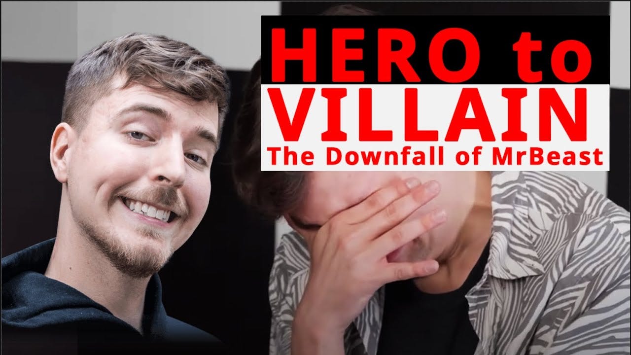 From Hero to Villain: The Downfall of MrBeast