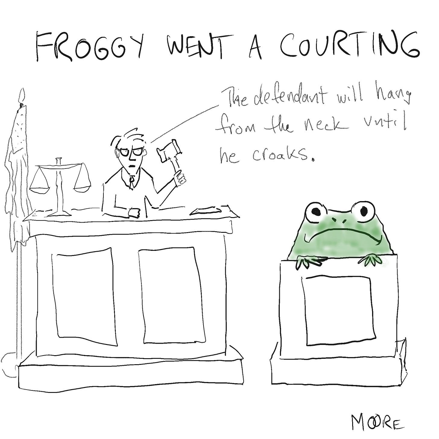 froggy goes to court