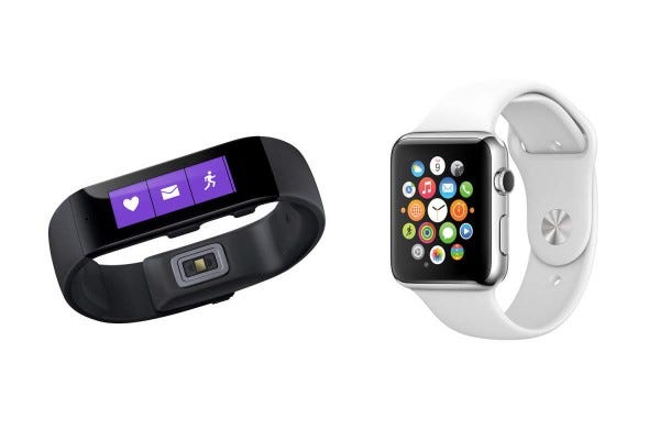 microsoft band beating apple watch to market