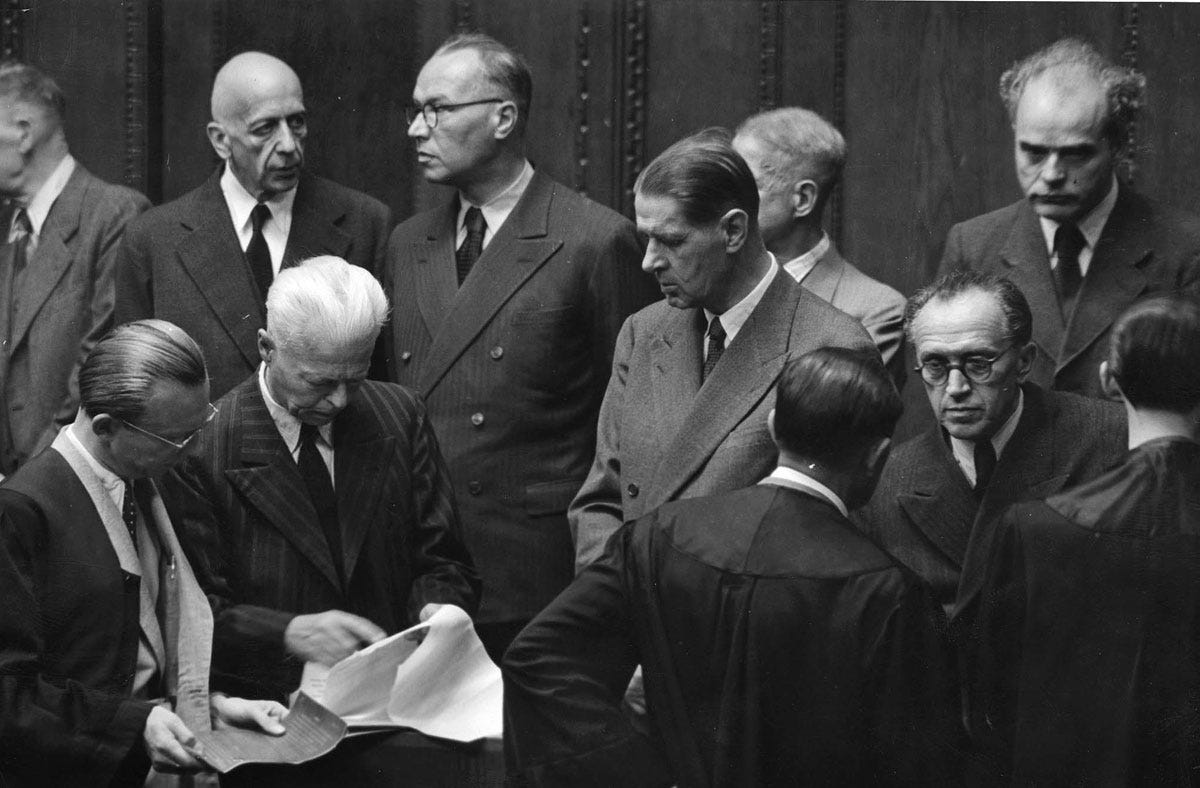 Nuremberg Trials, August 1947